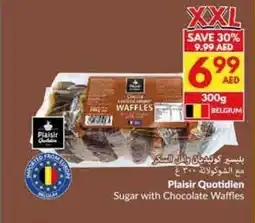Viva Plaisir quotidien sugar with chocolate waffles offer