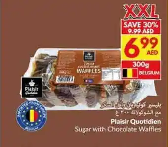 Viva Plaisir quotidien sugar with chocolate waffles offer