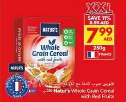 Viva Natur's whole grain cereal with red fruits offer
