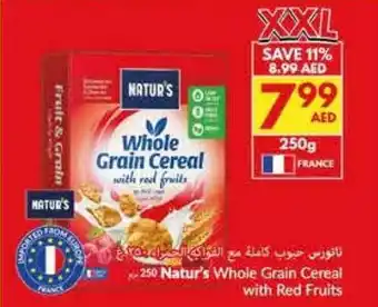 Viva Natur's whole grain cereal with red fruits offer