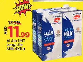 Mark & Save AL AIN Full Cream Milk offer