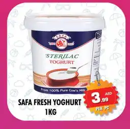 Night to Night Hypermarket SAFA Yoghurt offer
