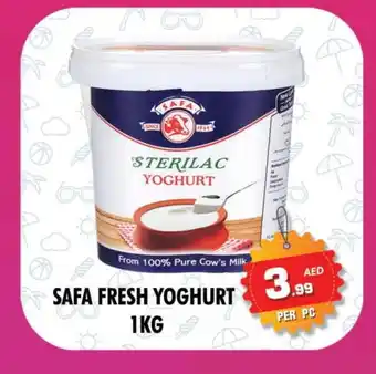 Night to Night Hypermarket SAFA Yoghurt offer