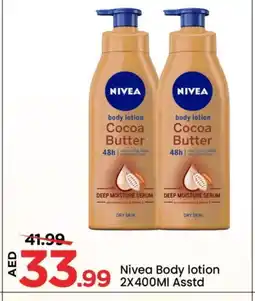 Mark & Save Nivea Body Lotion & Cream offer