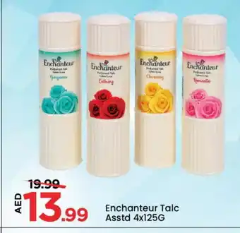 Mark & Save Enchanteur Talcum Powder offer