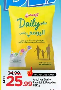 Mark & Save ANCHOR DAILY PLUS Milk Powder offer