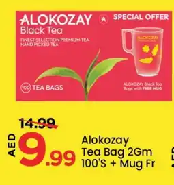 Mark & Save ALOKOZAY Tea Bags offer