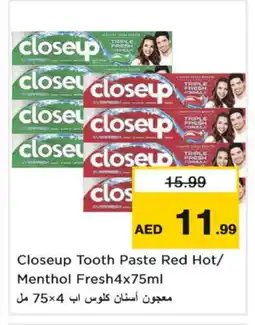 Nesto CLOSE UP Toothpaste offer