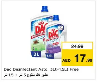 Last Chance DAC Disinfectant offer
