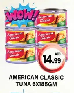 Gulf Hypermarket AMERICAN CLASSIC Tuna - Canned offer