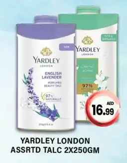 Gulf Hypermarket YARDLEY Talcum Powder offer