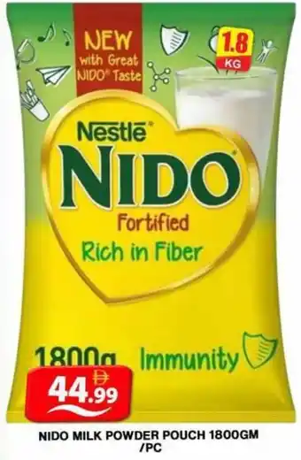Grand Hyper Market Nido milk powder pouch offer