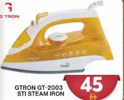 Grand Hyper Market Gtron GT-2003 sti steam iron offer