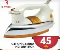 Grand Hyper Market Gtron GT2000 hdi dry iron offer
