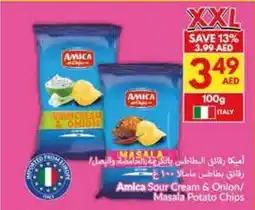 Viva Amica Sour Cream & Onion / Masala Potato Chips offer