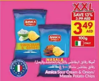 Viva Amica Sour Cream & Onion / Masala Potato Chips offer