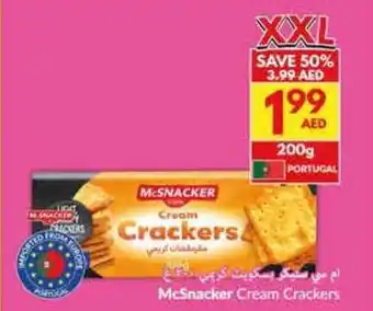 Viva McSnacker Cream Crackers offer