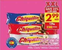 Viva Chiquilin Chocorounds with Milk / Dark/White Chocolate offer
