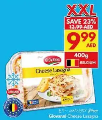 Viva Giovanni Cheese Lasagna offer