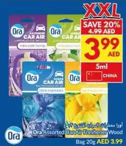Viva Ora Assorted Car Air Freshener Wood Bag offer