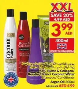 Viva XHC Biotin & Collagen/ Keratin Classic/ Coconut Water Shampoo/ Conditioner Argan Oil offer