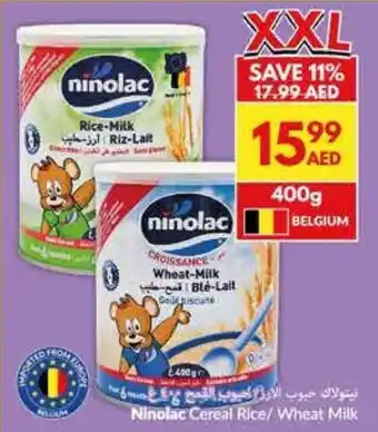 Viva Ninolac Cereal Rice/ Wheat Milk offer