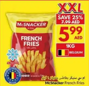 Viva McSnacker French Fries offer