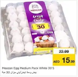 Nesto Meezan Egg Medium Pack White 30'S offer