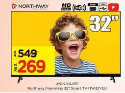Nesto Northway Frameless 32" Smart TV NW32YEU offer