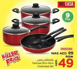 Nesto Delcasa Non-Stick Cookware Set offer