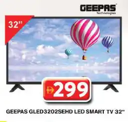 Grand Hyper Market GEEPAS Smart TV offer