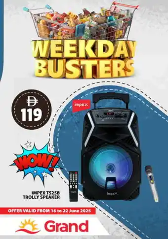 Grand Hyper Market IMPEX Speaker offer