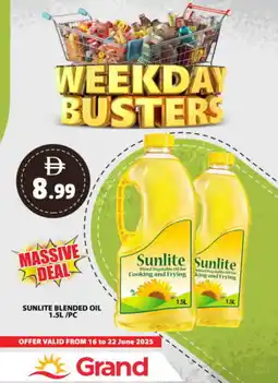 Grand Hyper Market SUNLITE Cooking Oil offer