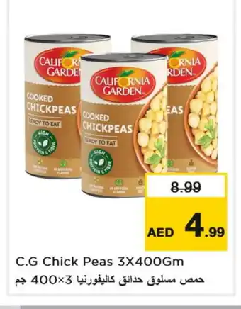 Nesto CALIFORNIA GARDEN Chick Peas offer