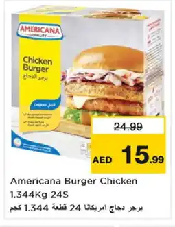 Nesto AMERICANA Chicken Burger offer