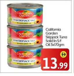 Bigmart CALIFORNIA GARDEN Tuna - Canned offer