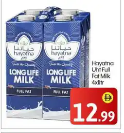 Bigmart HAYATNA Long Life / UHT Milk offer