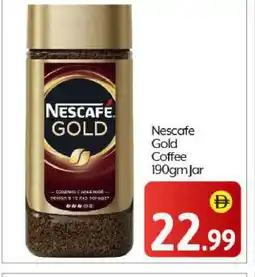 Bigmart NESCAFE GOLD Coffee offer