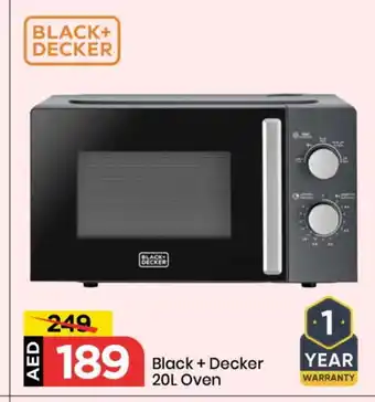 Mark & Save BLACK+DECKER Microwave Oven offer