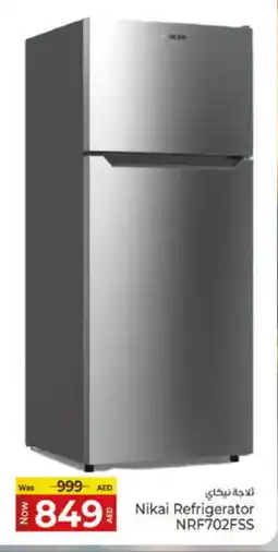Kenz Hypermarket NIKAI Refrigerator offer