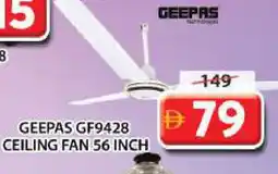 Grand Hyper Market GEEPAS Fan offer