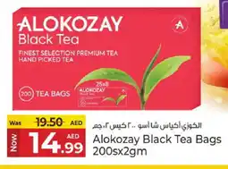 Kenz Hypermarket ALOKOZAY Tea Bags offer
