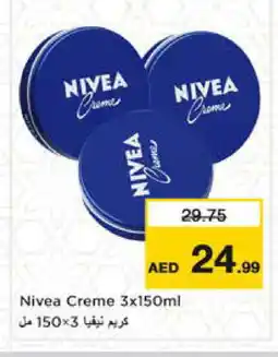 Nesto Nivea Face cream offer