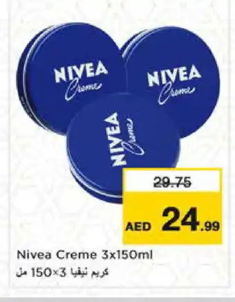 Nesto Nivea Face cream offer