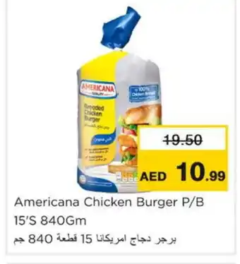 Nesto AMERICANA Chicken Burger offer
