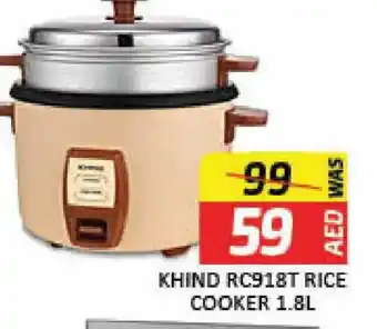 Mango Hypermarket LLC KHIND Rice Cooker offer