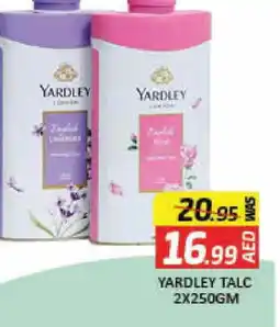 Mango Hypermarket LLC YARDLEY Talcum Powder offer
