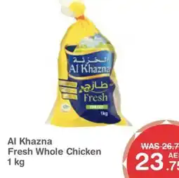 Choithrams Al khazna fresh whole chicken offer