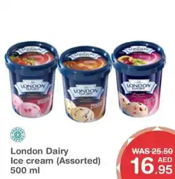 Choithrams London Dairy Ice cream (Assorted) offer