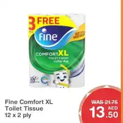 Choithrams Fine Comfort XL Toilet Tissue offer